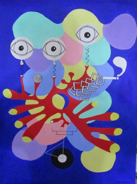 Michael Alzamora Surreal Expressionism.