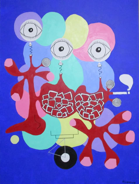 Michael Alzamora Surreal Expressionism.
