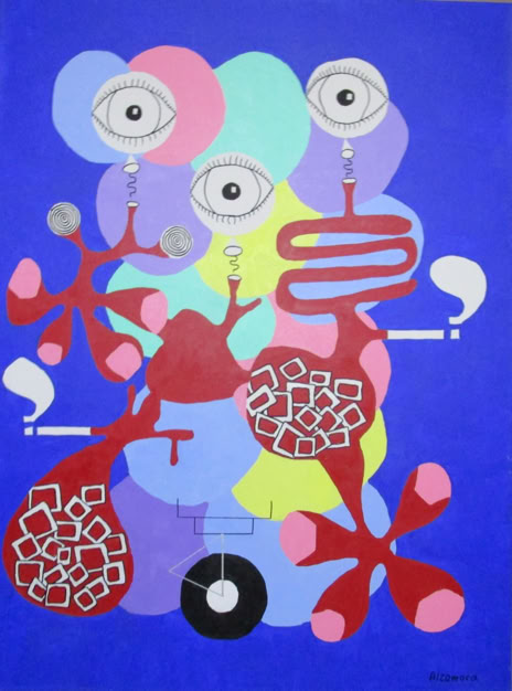 Michael Alzamora Surreal Expressionism.