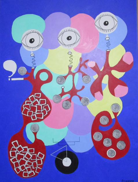 Michael Alzamora Surreal Expressionism.