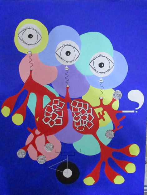 Michael Alzamora Surreal Expressionism.