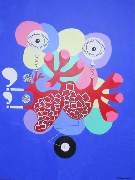 Michael Alzamora Surreal Expressionism.